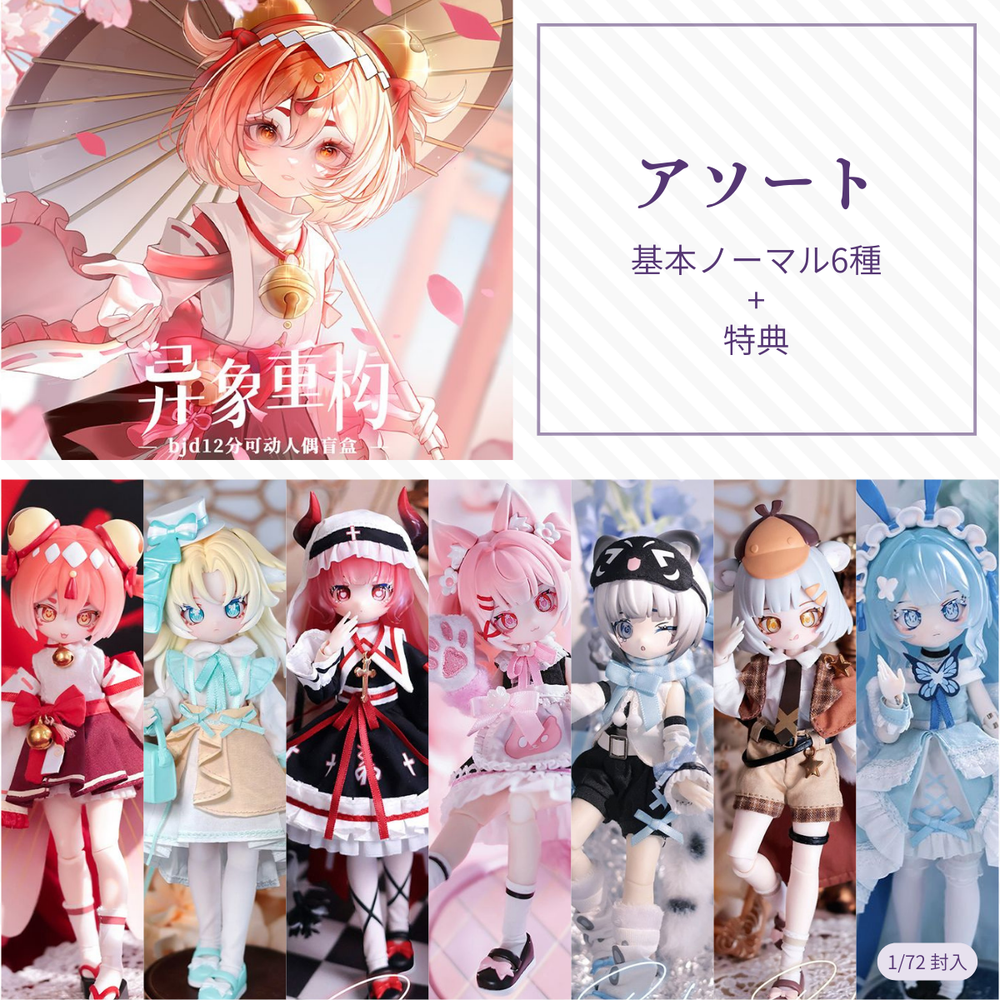 【予約】异象重构 アソートボックス(ノーマル6種)