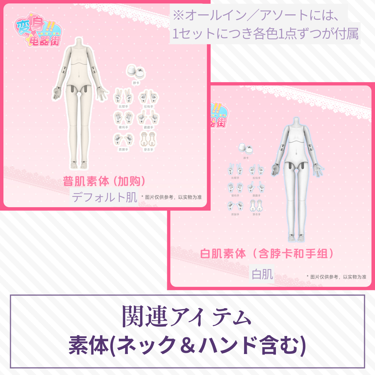 【予約】变身电器街 素体