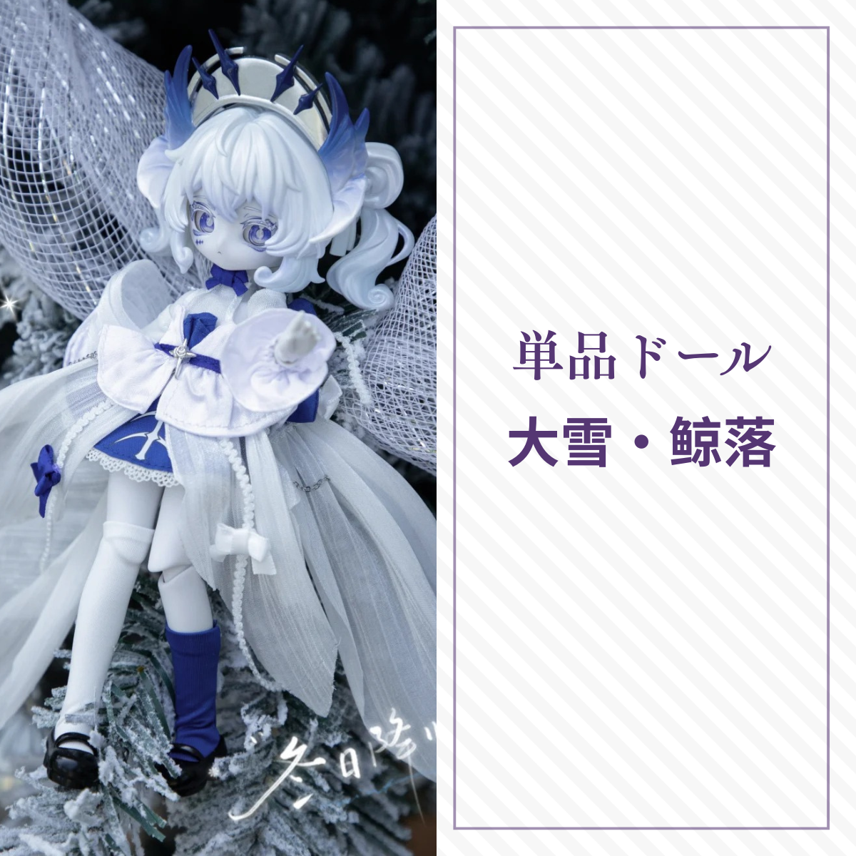 【予約】时序回音KIKURA 単品ドール 大雪・鲸落