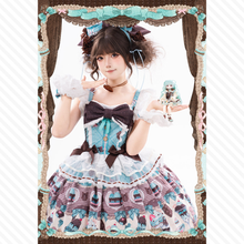 【予約】不落幕幻梦集 チョコミントワルツ ロリータJSK(人間用衣装)